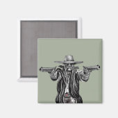 Aimant Artilleur (Recto/Verso)