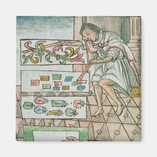 Aimant Artisan aztèque de plume