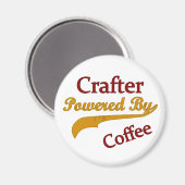 Aimant Artisanat Alimenté Par Café (Recto/Verso)