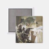 Aimant Artiste dans son studio par John Singer Sargent (Recto/Verso)