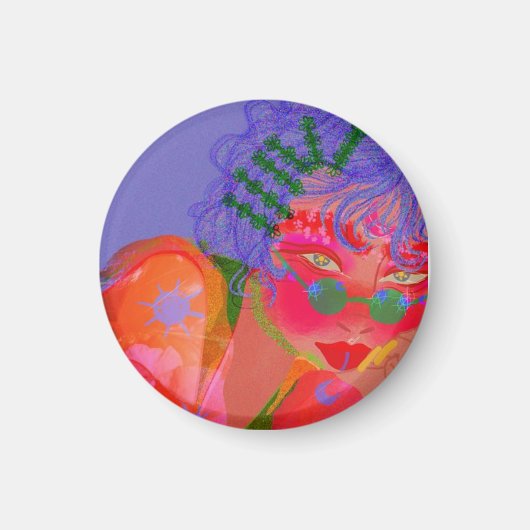 Aimant Artistique - Créez le vôtre (Devant)