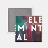 Aimant Arts élémentaires polyvalents Afficher l'affiche M (Recto/Verso)