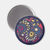 Aimant Arts japonais de couverture de trou—Matsumoto (Recto/Verso)