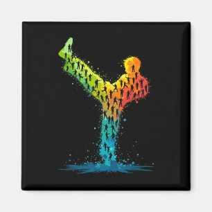 Aimant Arts martiaux Karate Fighter