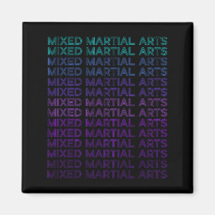 Aimant Arts Martiaux Mixtes MMA Rétro