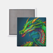 Aimant Artsy Dragon (Recto/Verso)