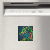 Aimant Artsy Dragon (In Situ (Lave-vaisselle))