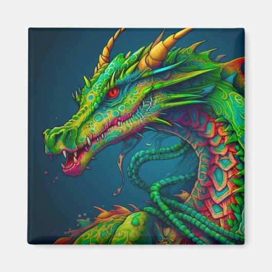Aimant Artsy Dragon (Devant)