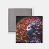 Aimant Artsy Lady (Recto/Verso)