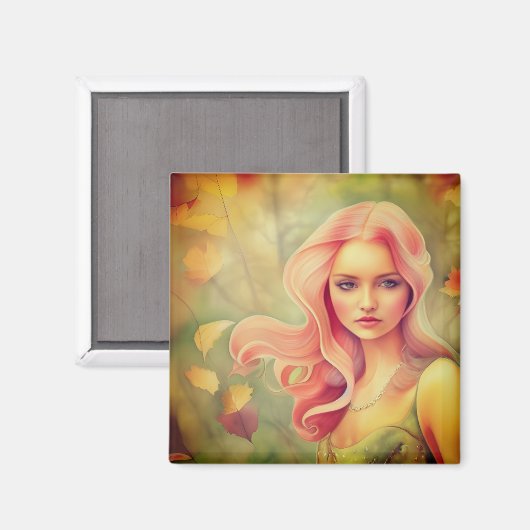 Aimant Artsy Lady (Recto/Verso)