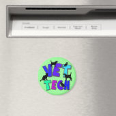 Aimant Artsy Vet Tech Cadeaux, dessin unique artiste dess (In Situ (Lave-vaisselle))