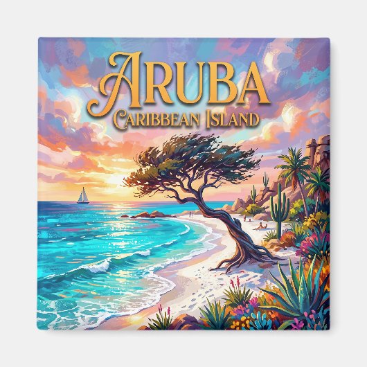 Aimant Aruba (Devant)