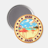 Aimant Aruba (Recto/Verso)