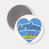 Aimant Aruba fille (Recto/Verso)