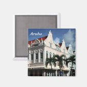 Aimant Aruba, Oranjestad, Caraïbes (Recto/Verso)