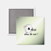 Aimant As au-dessus du reste vert (Recto/Verso)