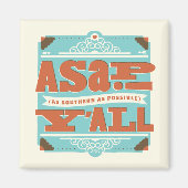 Aimant ASAP | Aussi Au Sud Que Possible Y'ALL (Devant)