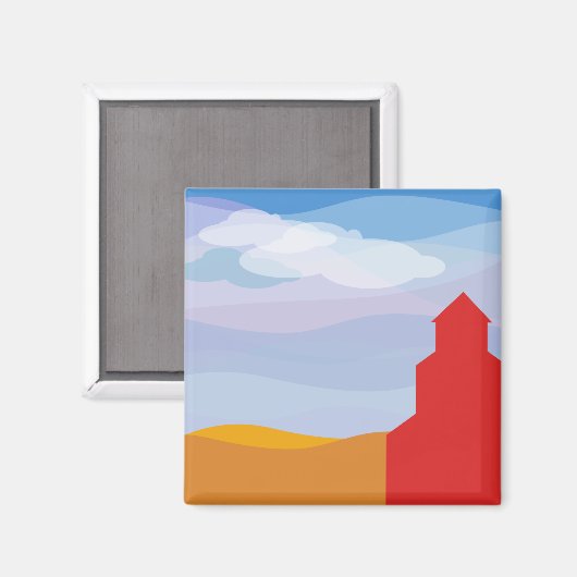 Aimant Ascenseur de grain de la Saskatchewan (Recto/Verso)