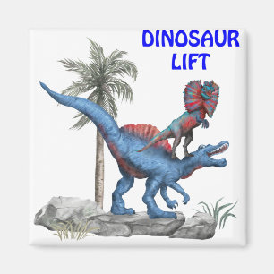 Aimant Ascenseur Dinosaur