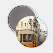 Aimant Ascenseur du Tuyau, Lisbonne, Portugal (Recto/Verso)