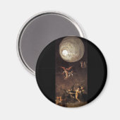 Aimant Ascent du bienheureux, par Hiéronymus Bosch (Recto/Verso)