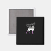 Aimant Asexual Flag Oh Deer Queer Pride Funny LGBT Design (Recto/Verso)