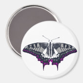 Aimant Asexual Flag Swallowtail (Recto/Verso)