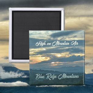 Aimant Asheville Caroline du Nord Montagnes Blue Ridge