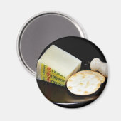 Aimant Asiago Pressato Fromage (Recto/Verso)