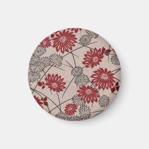 Aimant asiatique de papier peint