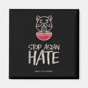 Aimant Asiatique Live Anti-Racisme Aapi Sensibilisation A