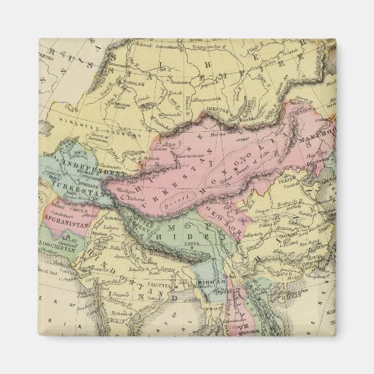 Aimant Asie 15 (Devant)