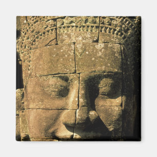 Aimant Asie, Cambodge, Siem Reap. Angkor Thom, têtes de 2