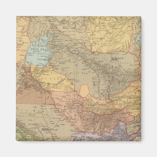 Aimant Asie centrale 2 (Devant)