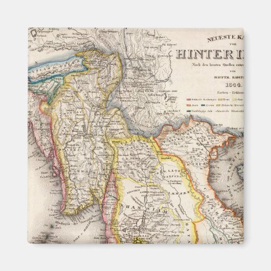 Aimant Asie du Sud (Devant)