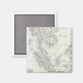 Aimant Asie du Sud (Recto/Verso)