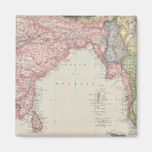 Aimant Asie du Sud 2 (Devant)