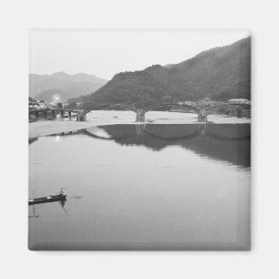 Aimant Asie, Japon, Iwakuni. Pêcheurs et monument histori