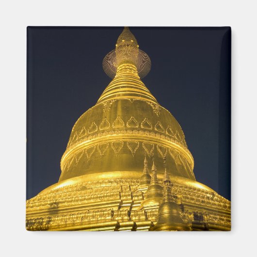 Aimant Asie, Mayanmar, Yangon, temple bouddhiste à (Devant)