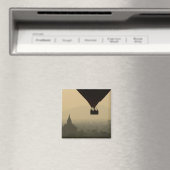 Aimant Asie, Myanmar, Bagan, ballon sur les temples de (In Situ (Lave-vaisselle))