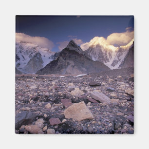 Aimant Asie, Pakistan, chaîne du Karakoram, large et