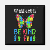 Aimant ASL Be Genind s1 ASL Langue des Signes Américaine (Devant)