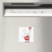 Aimant ASL I Love You Sign LAB (LABORATOIRE) (In Situ (Lave-vaisselle))