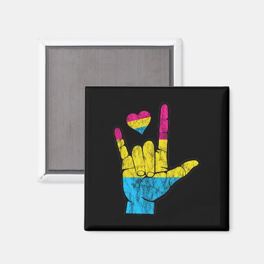 Aimant Asl Pride Perte d'audition générale Mois de sensib (Recto/Verso)