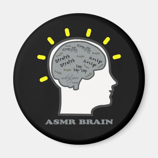Aimant ASMR Brain (Devant)