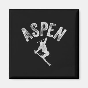 Aimant Aspen Co Ski Colorado Cool Aspen Skiing Co Hiver