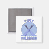 Aimant Aspen, Colorado (Recto/Verso)