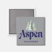 Aimant Aspen Colorado États-Unis (Recto/Verso)
