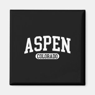 Aimant Aspen Colorado Ski d'hiver Cadeau de ski