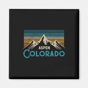 Aimant Aspen Colorado Vintage